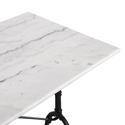 Table With Base From Cast Iron Hm464 With Marble 100x60x72