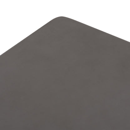 Outdoor Coffee Table Maeve Hm6595.01 Grey Fiber Cement Top--acacia Wood Legs 130x70x46hcm