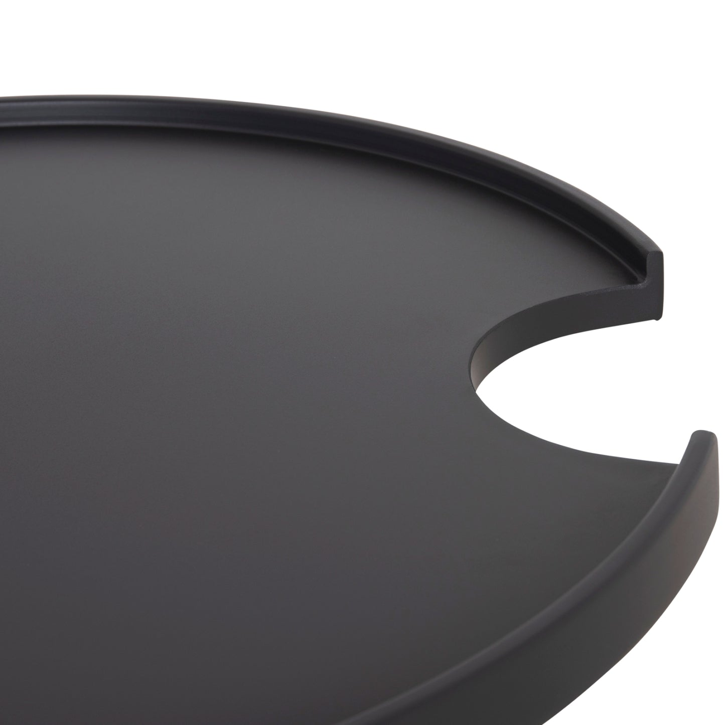 Outdoor Round Coffee Table Teroc Hm6434.01 Aluminum In Grey Φ70x44hcm