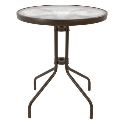 Table Metallic Lima Brown '60x70cm Hm5079.02