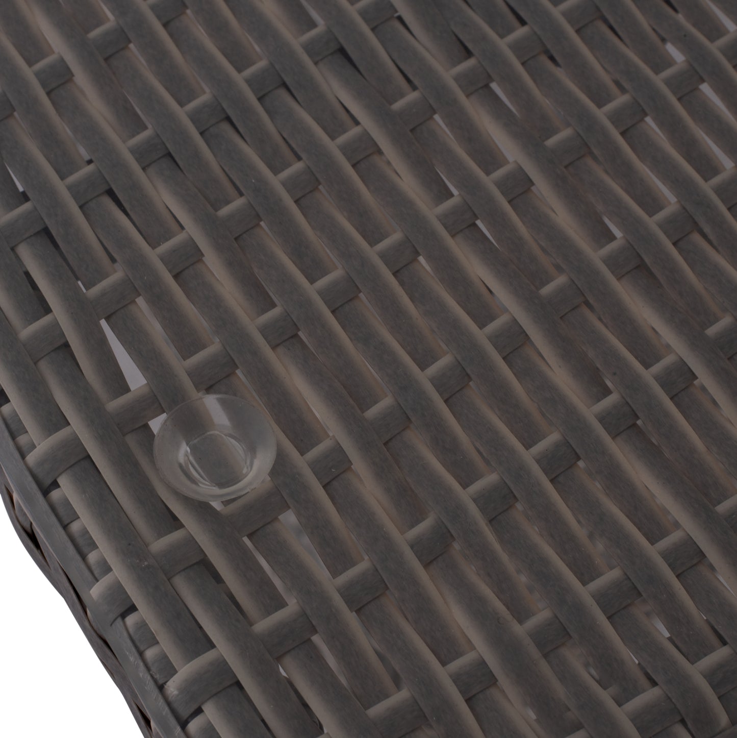ΤΡΑΠΕΖΙ ΜΕΤΑΛΛΙΚΟ Minsk Rattan ΓΚΡΙ Hm5507.01 150x90x75Υ εκ.