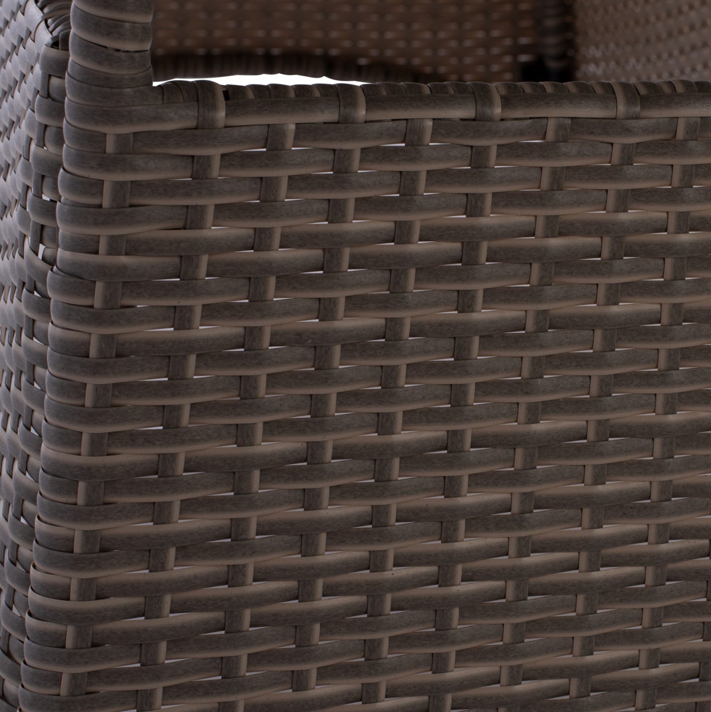 ΤΡΑΠΕΖΙ ΜΕΤΑΛΛΙΚΟ Minsk Rattan ΓΚΡΙ Hm5507.01 150x90x75Υ εκ.