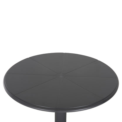 Bar Table Round Terrin Hm6126.20 Polypropylene Grey Φ60x106hcm.