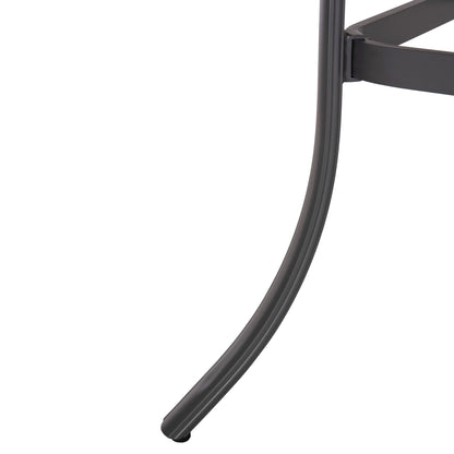 Outdoor Oval Dining Table Telamo Hm6288.01 Anthracite Aluminum-polywood In Natural 160x90x73,5hcm.