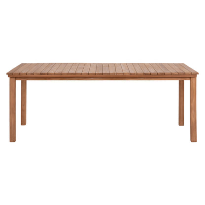 Dining Table Rectangular Finto Hm6616 Teak Wood--natural Color 200x100x75hcm.