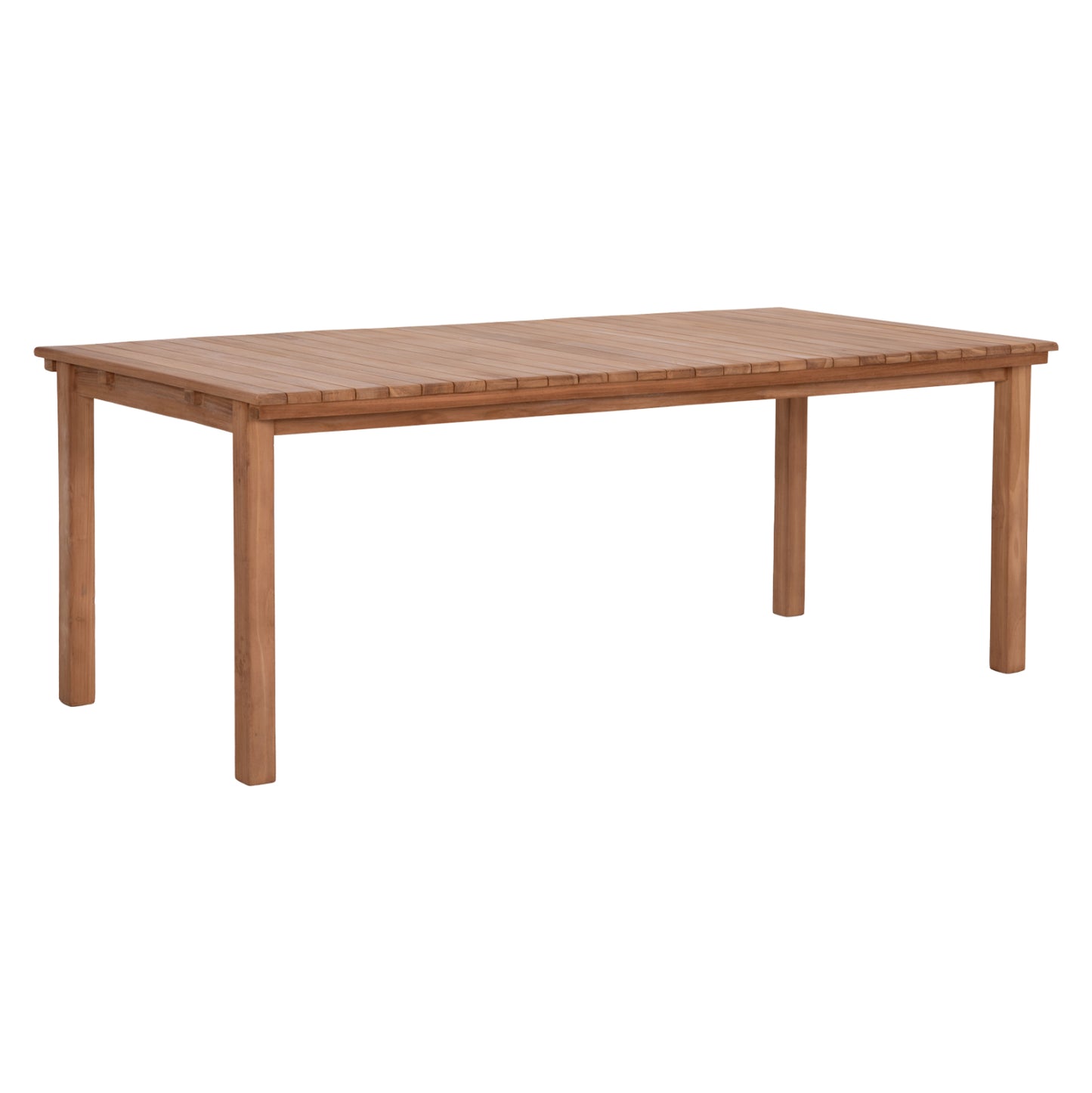 Dining Table Rectangular Finto Hm6616 Teak Wood--natural Color 200x100x75hcm.