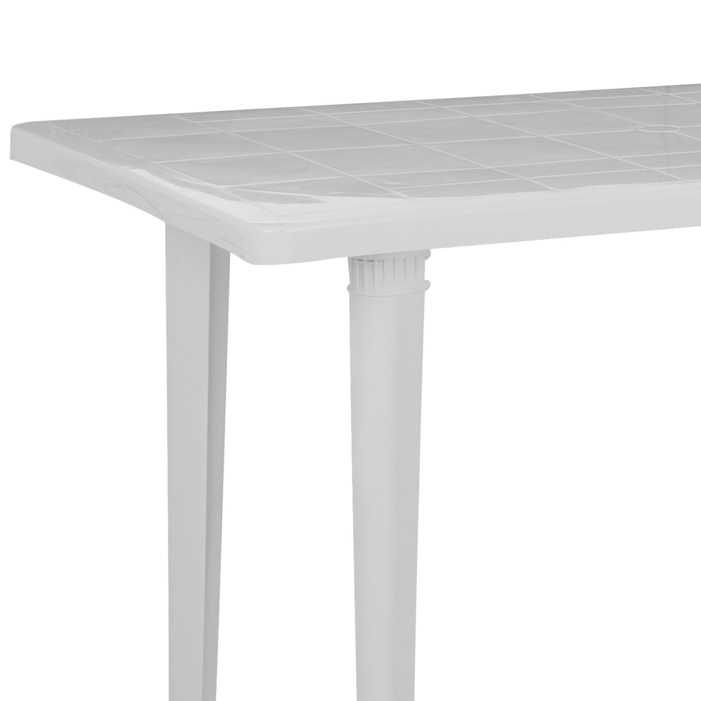 White Polypropylene Table 0601010