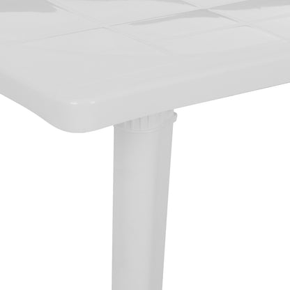 White Polypropylene Table 0601010