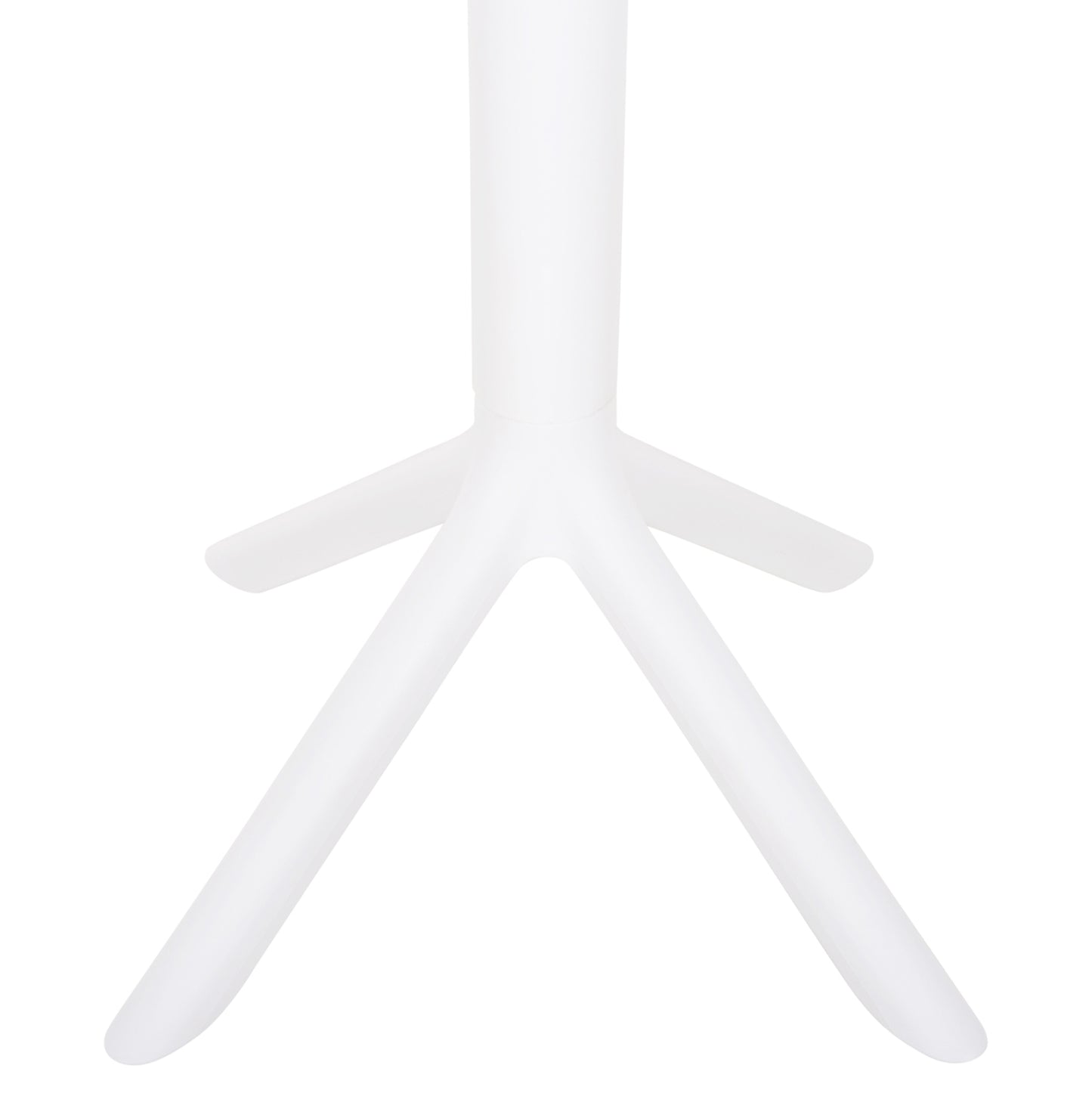 Round Polypropylene Table Terrin Hm6124.11 White Φ61x77hcm.
