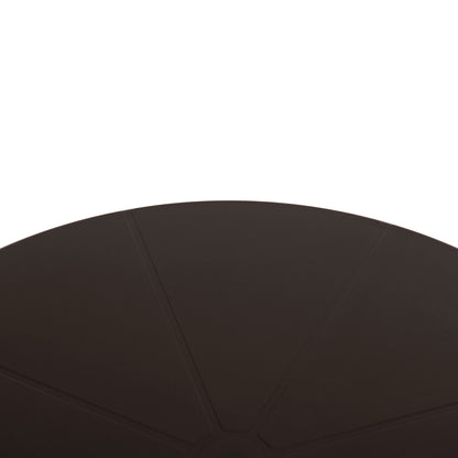 Round Polypropylene Table Terrin Hm6124.13 Brown Φ60x75hcm.