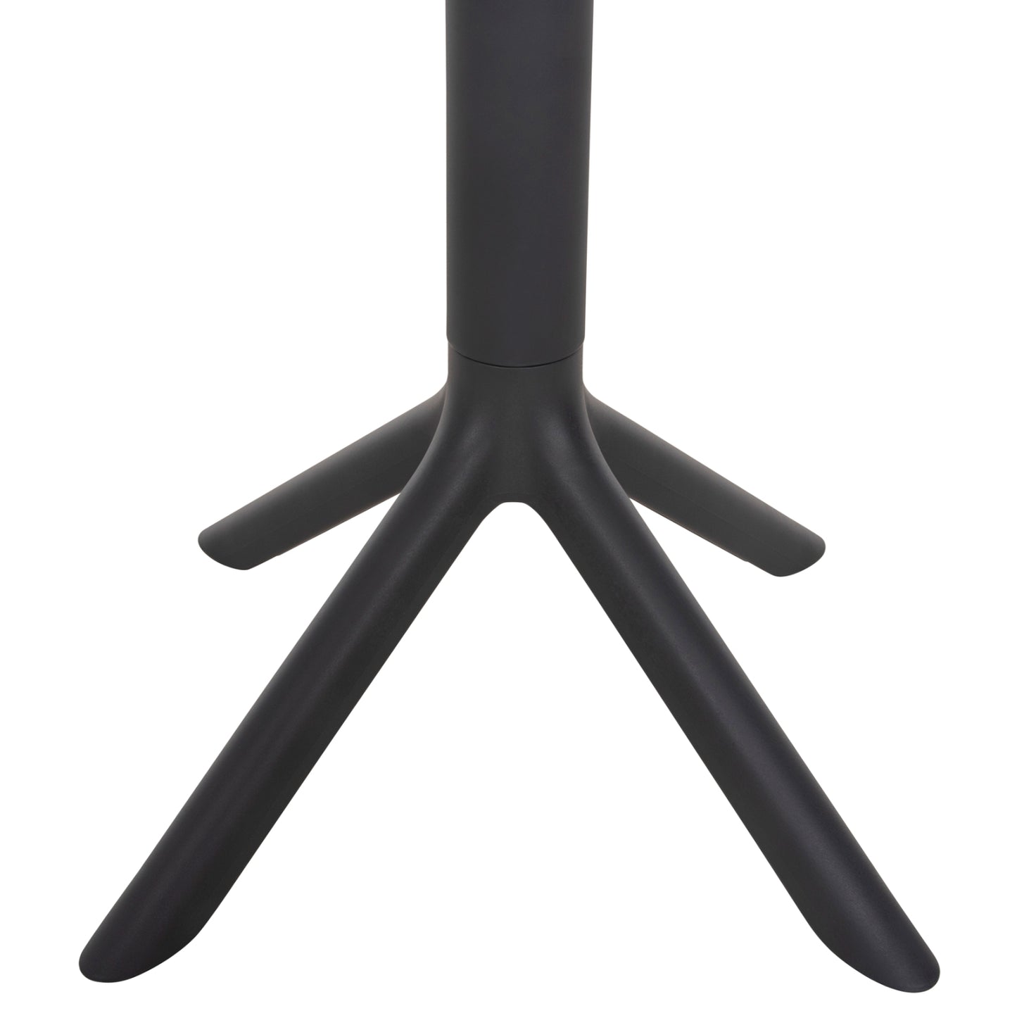 Round Polypropylene Table Terrin Hm6124.20 Grey Φ61x77hcm.