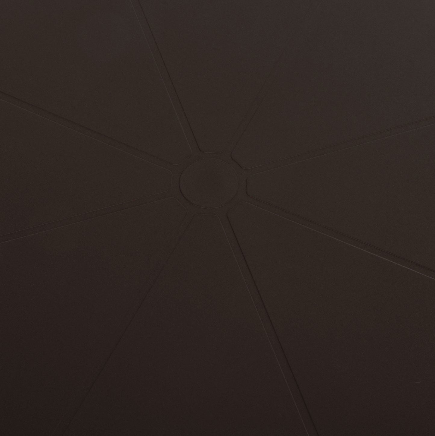 Round Polypropylene Table Terrin Hm6124.13 Brown Φ60x75hcm.