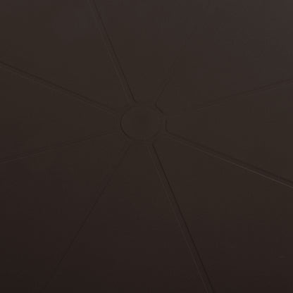 Round Polypropylene Table Terrin Hm6124.13 Brown Φ60x75hcm.