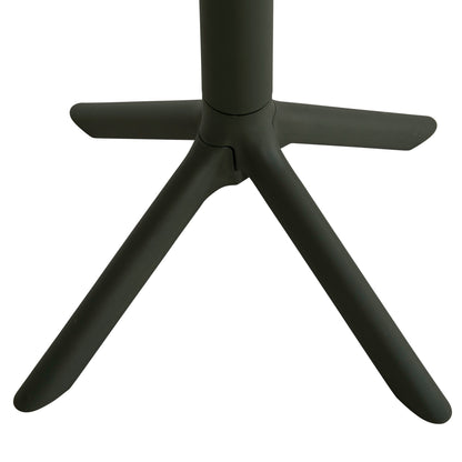 Square Polypropylene Table Terrin Hm6125.15 Dark Olive 60x60x75hcm.