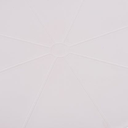 Square Polypropylene Table Terrin Hm6125.11 White 60x60x75hcm.