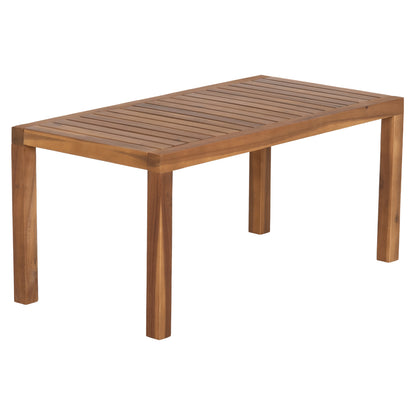 Outdoor Coffee Table Kirby Hm6533 Acacia Wood--natural Color 88x44x40hcm.