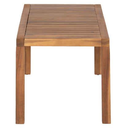 Outdoor Coffee Table Kirby Hm6533 Acacia Wood--natural Color 88x44x40hcm.