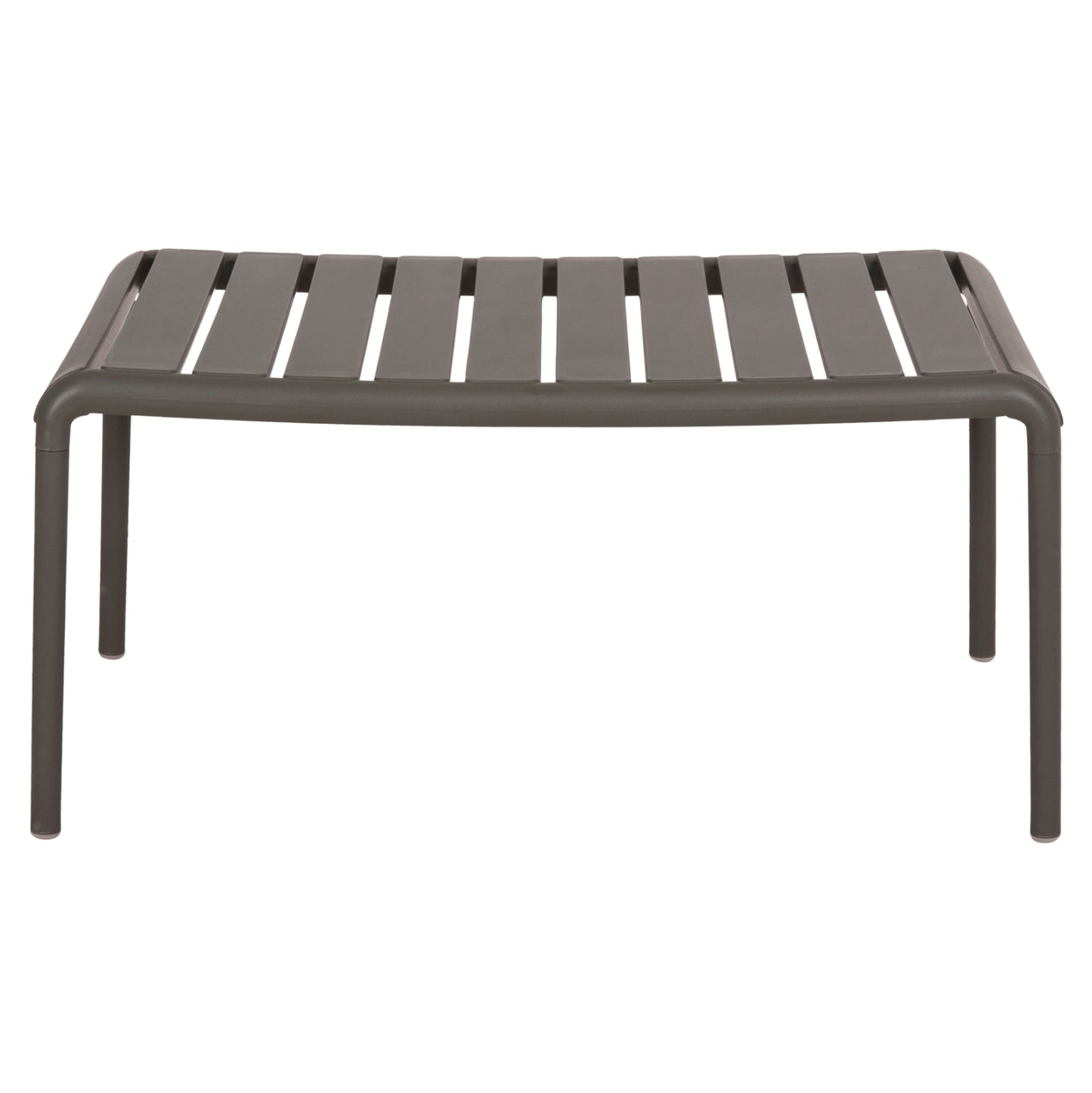 Outdoor Coffee Table Korver Hm6334.05 Polypropylene In Dark Olive 100x60x46hcm.