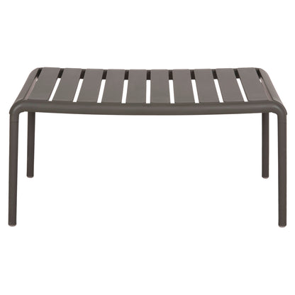 Outdoor Coffee Table Korver Hm6334.05 Polypropylene In Dark Olive 100x60x46hcm.