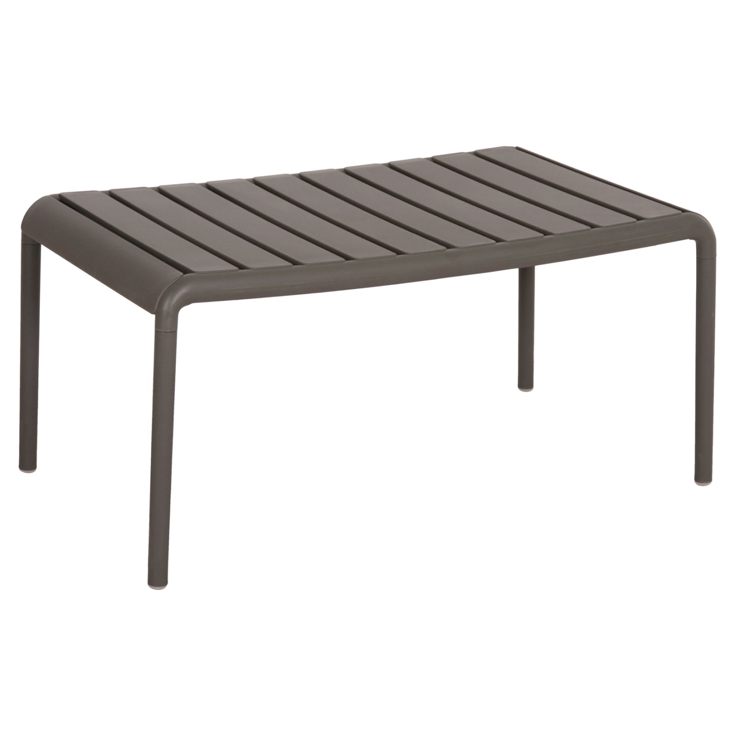 Outdoor Coffee Table Korver Hm6334.05 Polypropylene In Dark Olive 100x60x46hcm.