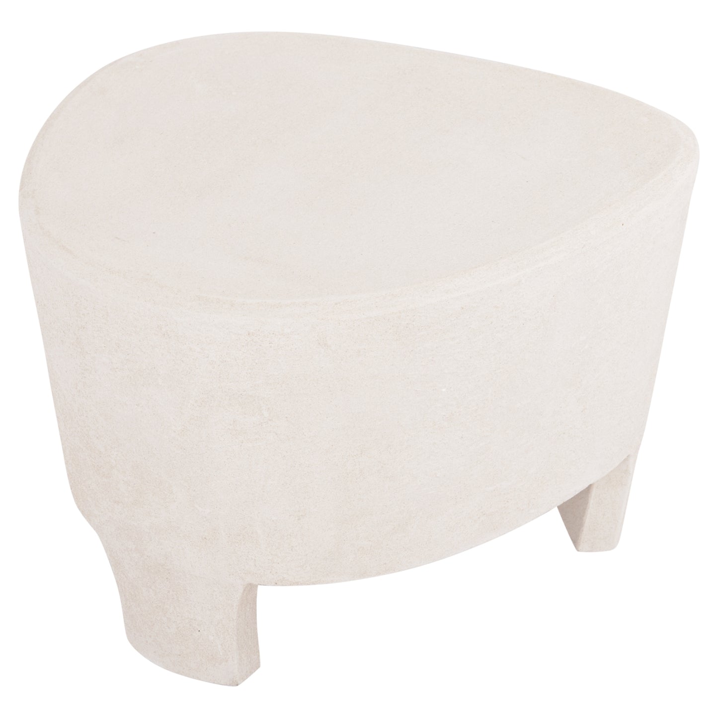 Coffee Table Series Santorini Hm18053 Mdf In Off-white Color 54x61x40.5hcm.