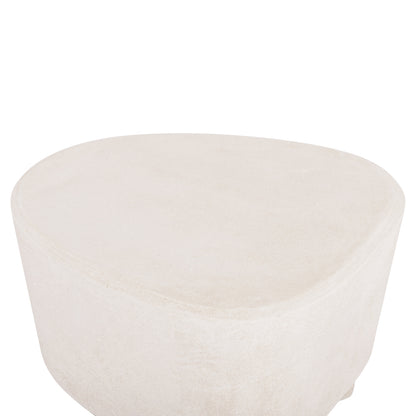 Coffee Table Series Santorini Hm18053 Mdf In Off-white Color 54x61x40.5hcm.
