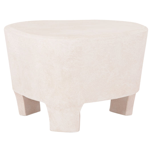 Coffee Table Series Santorini Hm18053 Mdf In Off-white Color 54x61x40.5hcm.