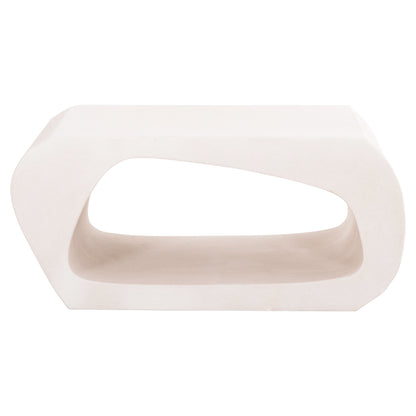 Coffee Table Series Santorini Hm18071 Mdf In Off-white Color 100x60x45hcm.