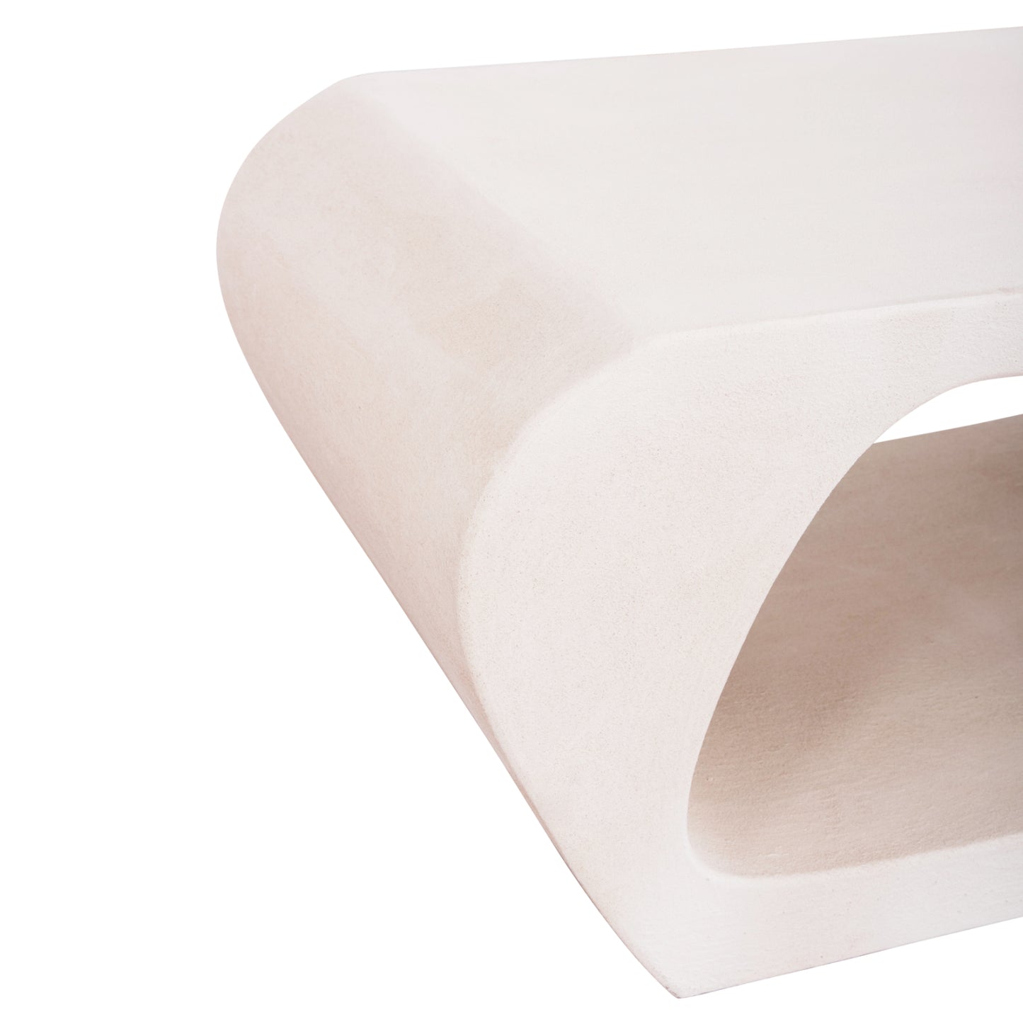 Coffee Table Series Santorini Hm18071 Mdf In Off-white Color 100x60x45hcm.