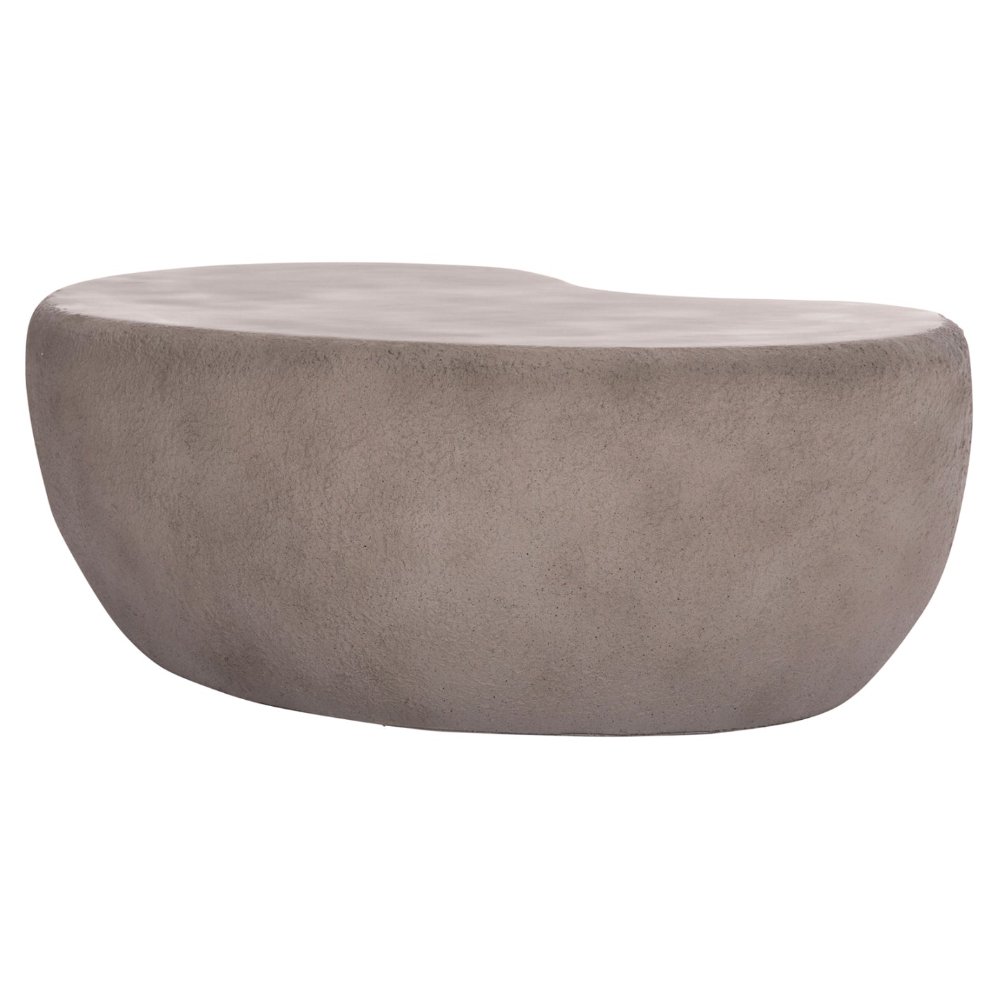 Coffee Table Gerson Hm18151.03l Fiber Cement In Grey--122x78,5x40hcm.
