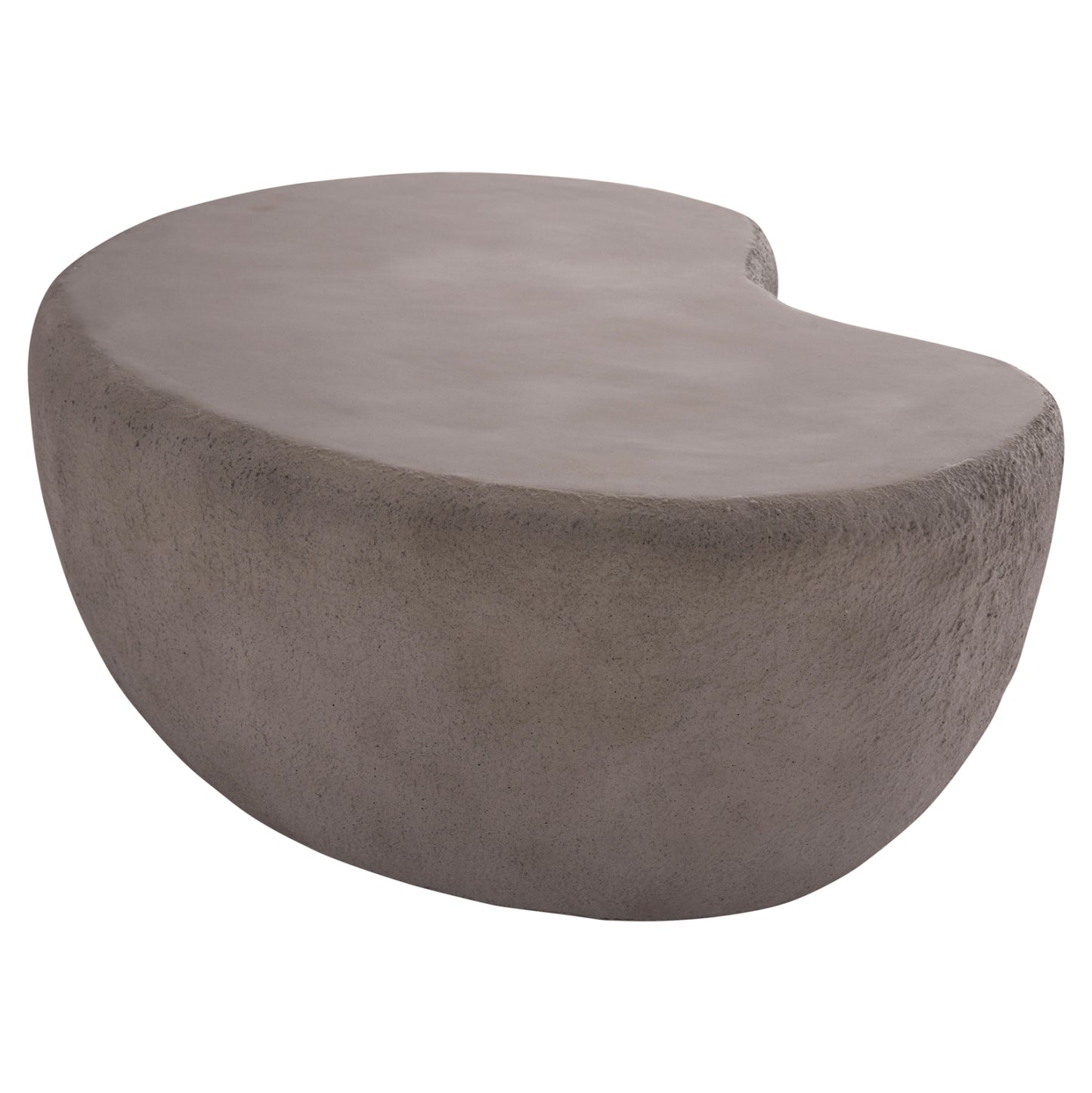 Coffee Table Gerson Hm18151.03s Fiber Cement In Grey--104x72x40hcm.