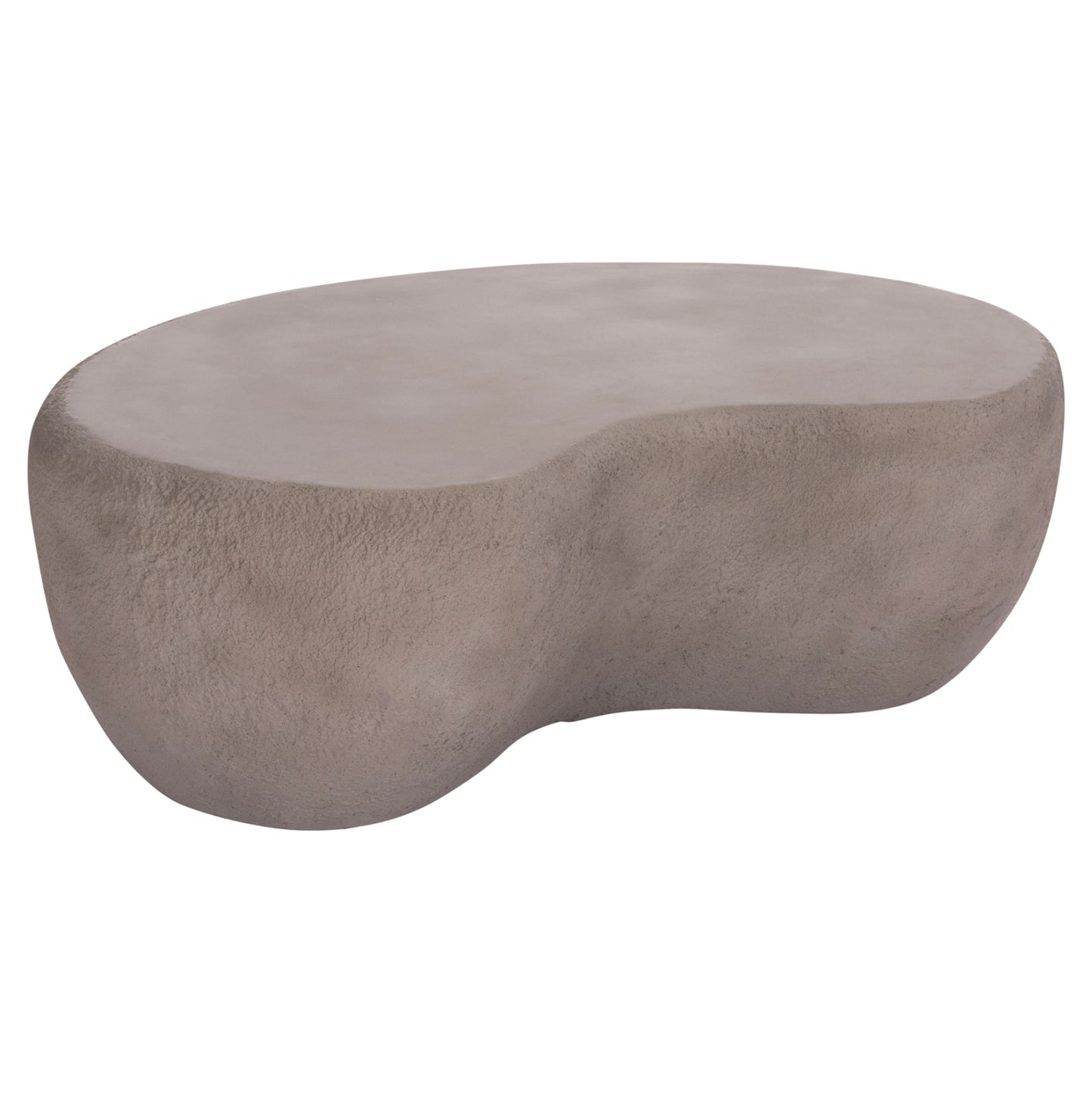 Coffee Table Gerson Hm18151.03s Fiber Cement In Grey--104x72x40hcm.