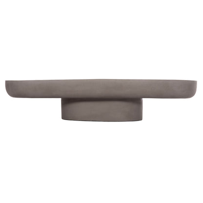 Coffee Table Dessy Hm18153.03 Fiber Cement In Grey--151x66x30hcm.