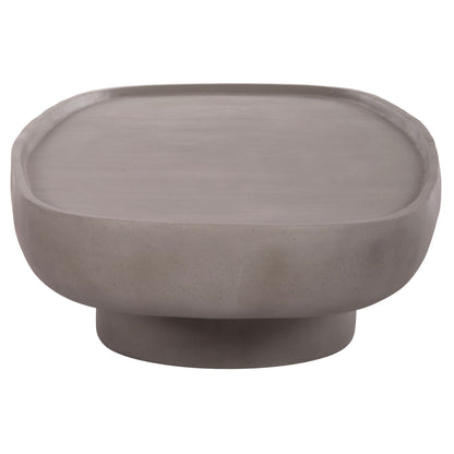 Coffee Table Dessy Hm18153.03 Fiber Cement In Grey--151x66x30hcm.