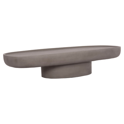 Coffee Table Dessy Hm18153.03 Fiber Cement In Grey--151x66x30hcm.