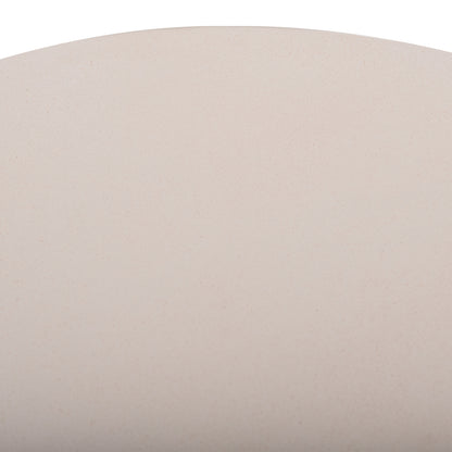 Coffee Table Round Anna Hm18158.02 Fiber Cement In White--Φ92x44.5hcm.