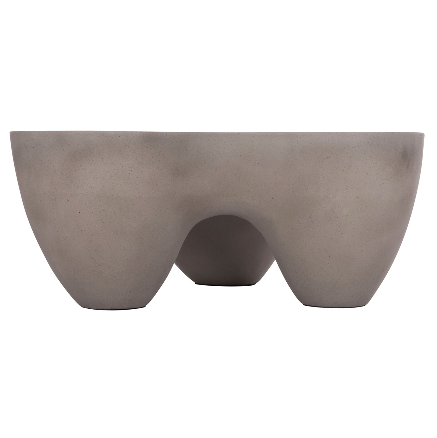 Coffee Table Sallen Hm18161.03 Fiber Cement In Grey--108x94x38.5hcm.