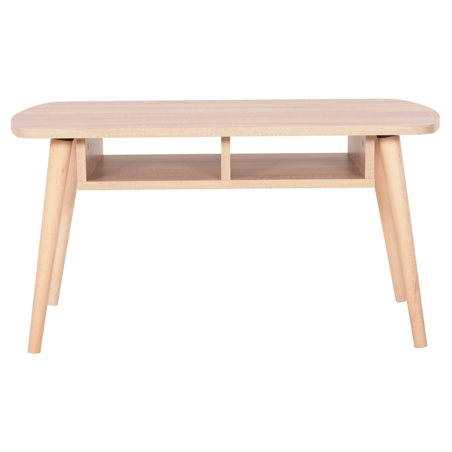 Coffee Table Sliven Hm18178.03 Sonama Melamine-legs In Natural Color 90x50x47,5hcm.