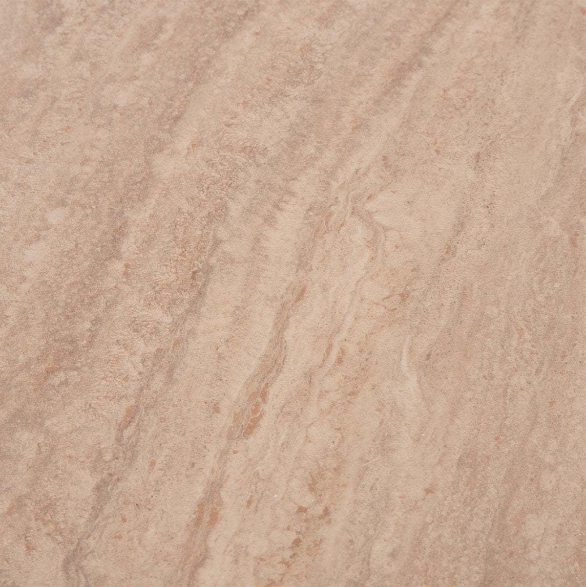 Coffee Table Silva Hm18443 Ceramic Top With Travertine Stone Look--mdf Base Natural Φ80x45h