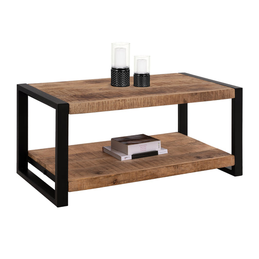 Coffee Table Hm8486.11 From Solid Mango Wood 100x45x45