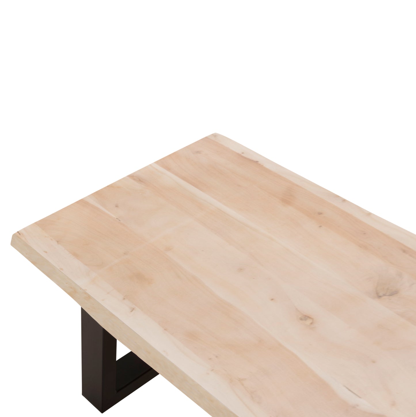 Coffee Table Sofia Slim Hm8502.21 Acacia Wood In Light Natural Color 115x65x41hcm.