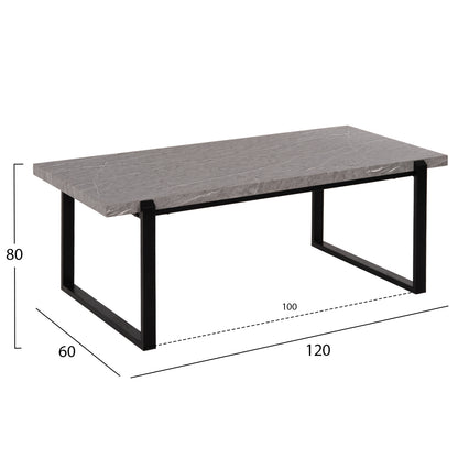 Greystone Coffee Table - 120x60XH46cm.