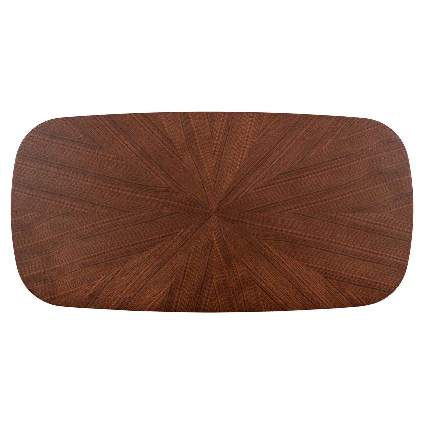Coffee Table Riner Hm9737 Mdf In Walnut Color 120x60x45hcm.