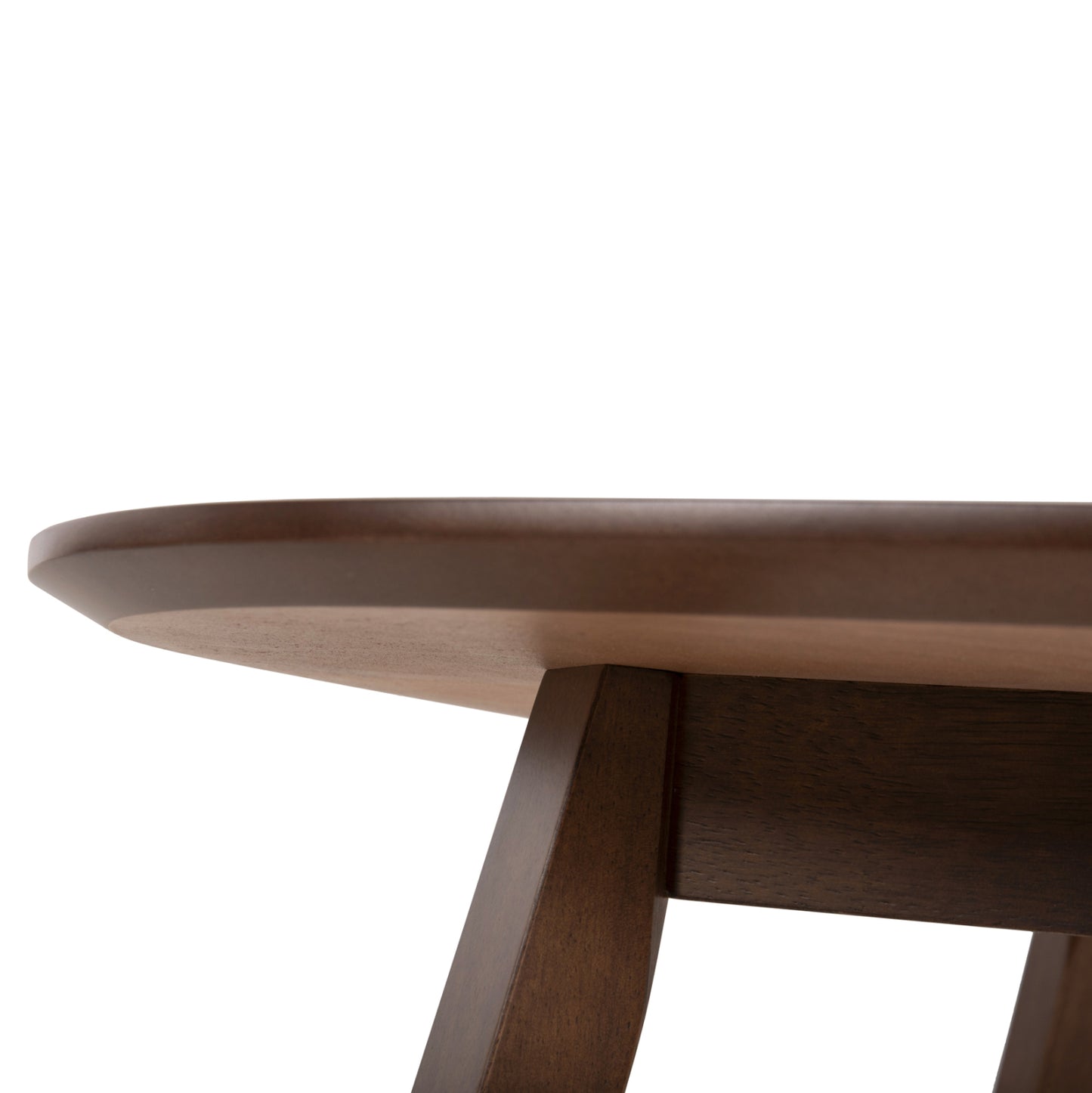 Coffee Table Riner Hm9737 Mdf In Walnut Color 120x60x45hcm.