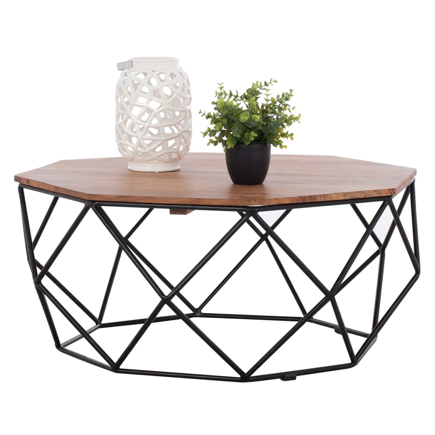 Coffee Table Fb98777.11 Acacia Wood Φ82x40h