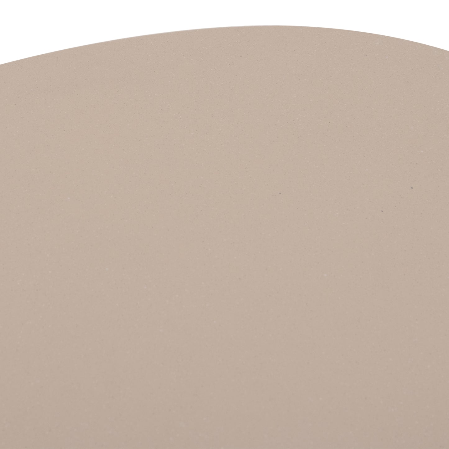 Coffee Table Oval Breccan Hm6594.02 Beige Fiber Cement 130x70x42hcm.