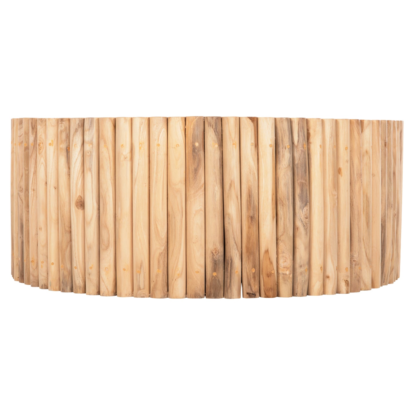 Coffee Table Round Cooter Hm9862 Teak Branches- Natural Φ100x40hcm.