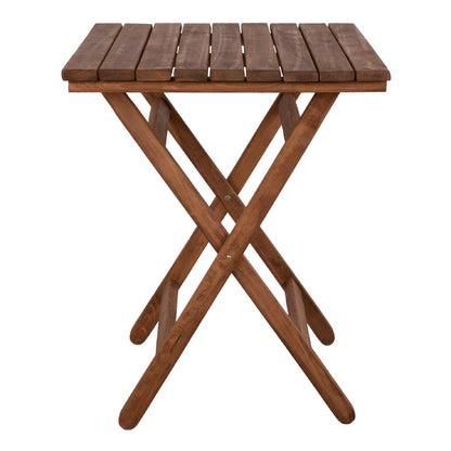Director's Table Limnos 60x80 Solid Wood Impregnation Walnut Hm5651.01