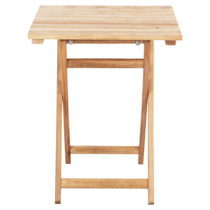 Director's Table Limnos Hm5647.02 Beech Wood In Natural-impregnation 60Χ60Χ75hcm.
