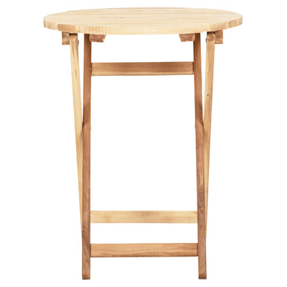 Director's Round Table Limnos Hm5653.02 Beech Wood Impregnation In Natural Φ60Χ76hcm.